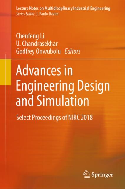 Advances in Engineering Design and Simulation : Select Proceedings of NIRC 2018, EPUB eBook