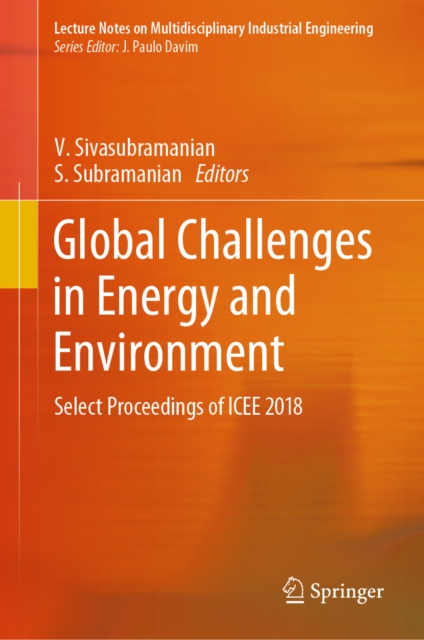 Global Challenges in Energy and Environment : Select Proceedings of ICEE 2018, EPUB eBook