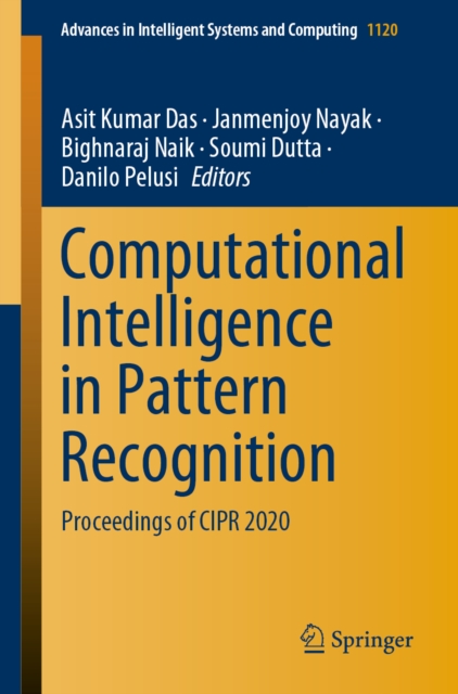 Computational Intelligence in Pattern Recognition : Proceedings of CIPR 2020, EPUB eBook