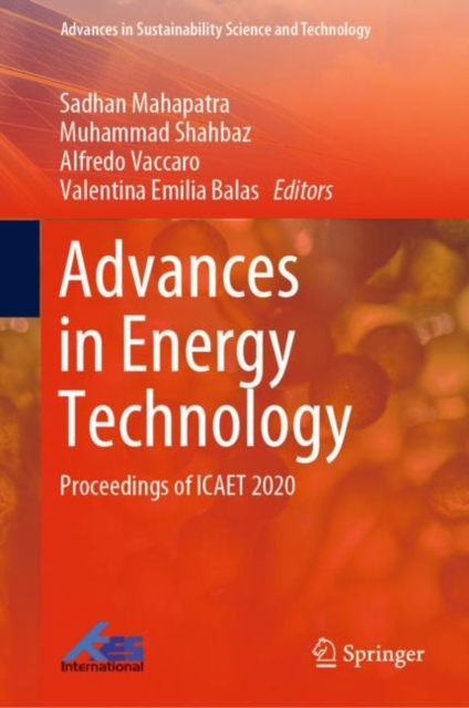 Advances in Energy Technology : Proceedings of ICAET 2020, EPUB eBook