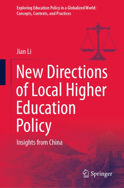 New Directions of Local Higher Education Policy : Insights from China, EPUB eBook