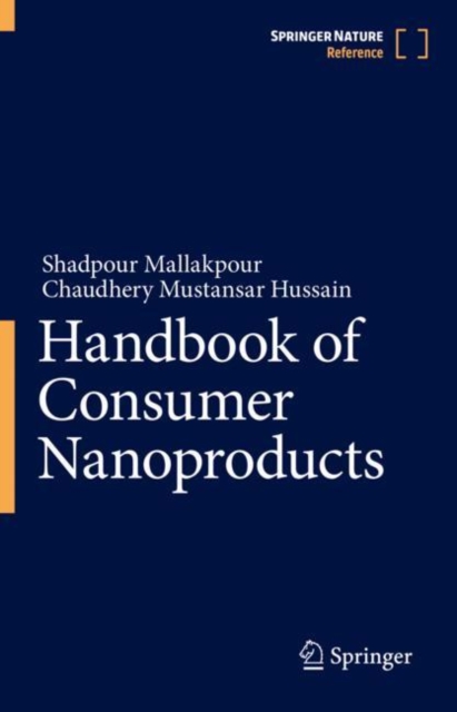 Handbook of Consumer Nanoproducts, EPUB eBook