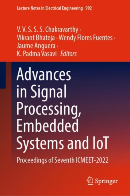 Advances in Signal Processing, Embedded Systems and IoT : Proceedings of Seventh ICMEET- 2022, EPUB eBook