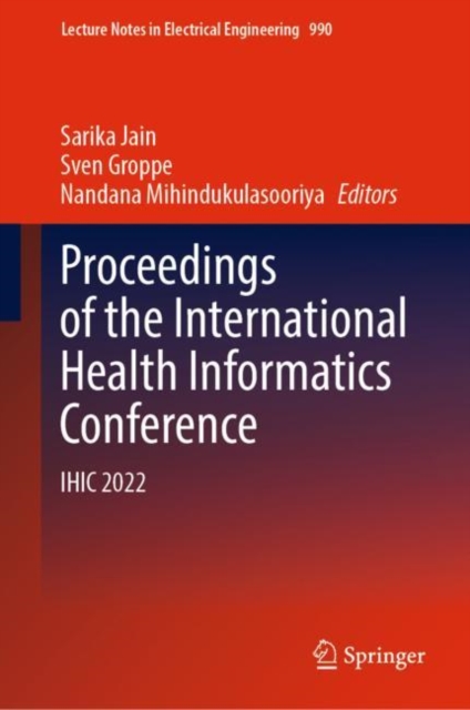 Proceedings of the International Health Informatics Conference : IHIC 2022, EPUB eBook