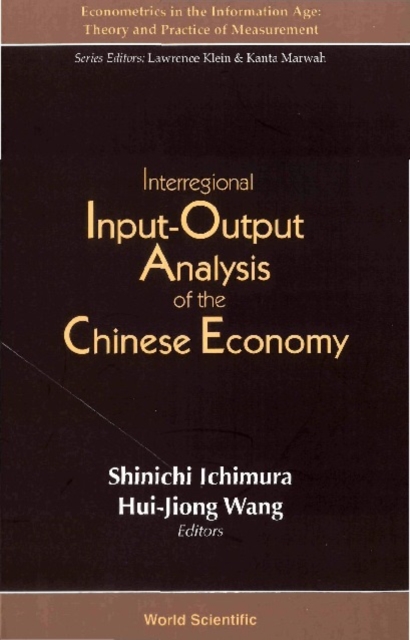 Interregional Input-output Analysis Of The Chinese Economy, PDF eBook
