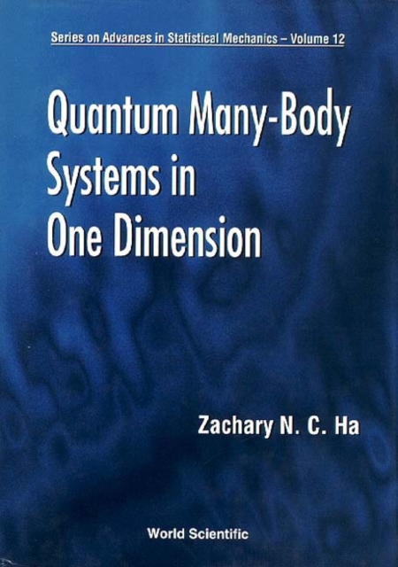 Quantum Many-body Systems In One Dimension, PDF eBook