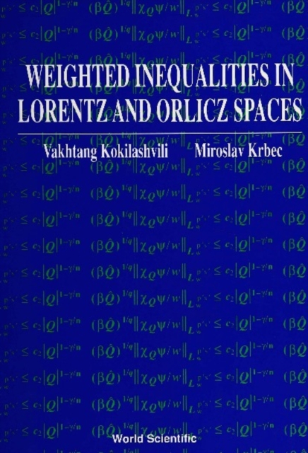 Weighted Inequalities In Lorentz And Orlicz Spaces, PDF eBook