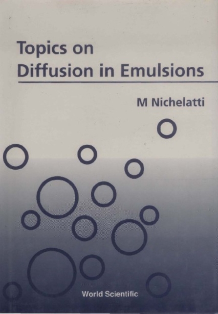 Topics On Diffusion In Emulsions, PDF eBook