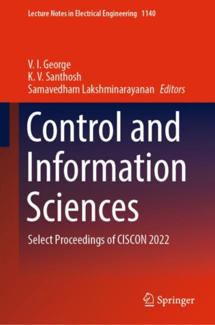 Control and Information Sciences : Select Proceedings of CISCON 2022, EPUB eBook