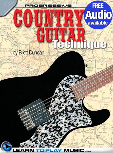 Country Guitar Lessons for Beginners : Teach Yourself How to Play Guitar (Free Audio Available), EPUB eBook