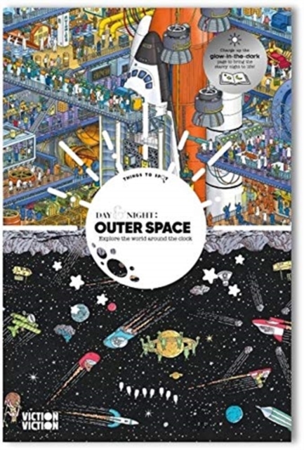 Day & Night: Outer Space : Explore the World Around the Clock, Hardback Book