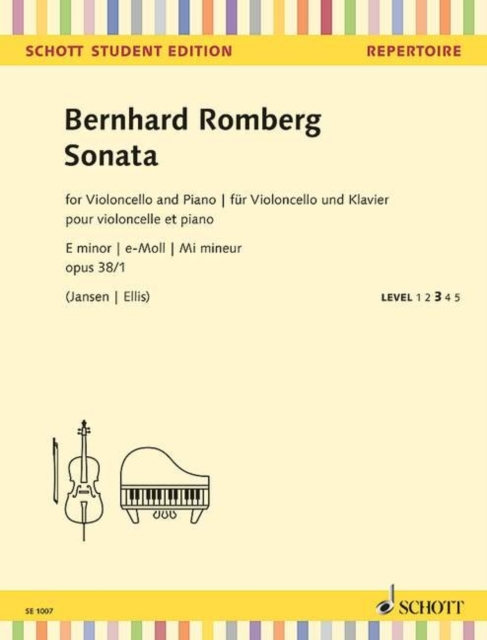 SONATA E MINOR OP 381, Paperback Book
