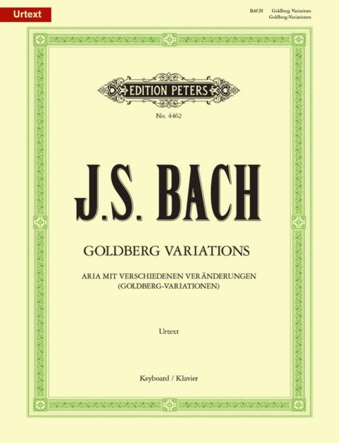 GOLDBERG VARIATIONS BWV 988, Paperback Book