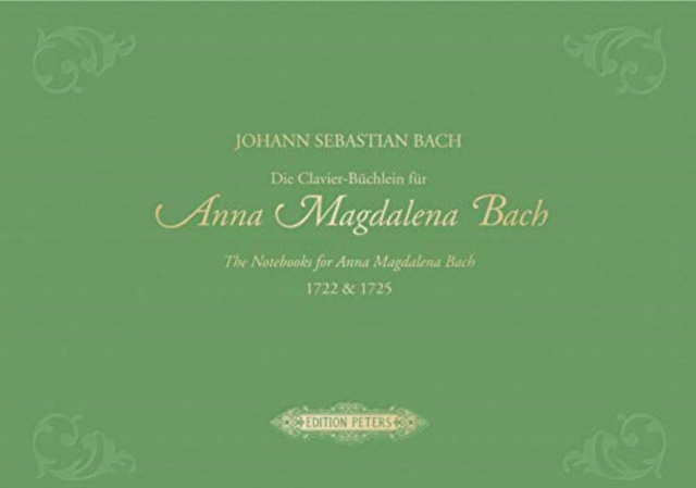 NOTEBOOKS FOR ANNA MAGDALENA BACH PIANO, Hardback Book