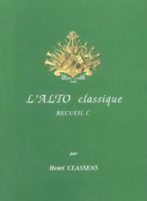 L ALTO CLASSIQUE BOOK C VIOLA & PIANO, Paperback Book