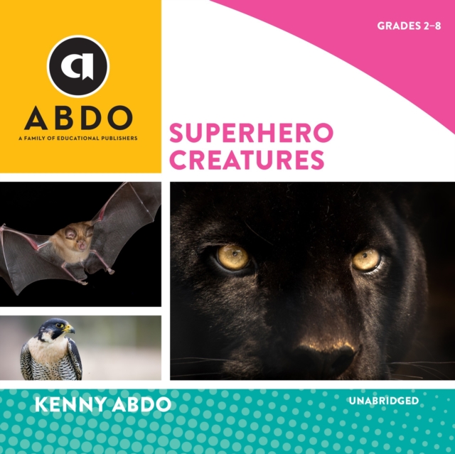 Superhero Creatures, eAudiobook MP3 eaudioBook