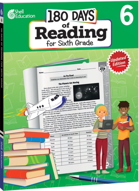 180 Days of Reading for Sixth Grade : Practice, Assess, Diagnose, PDF eBook
