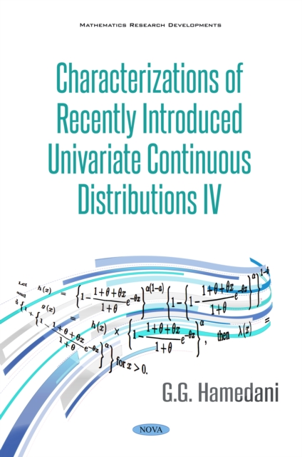 Characterizations of Recently Introduced Univariate Continuous Distributions IV, PDF eBook