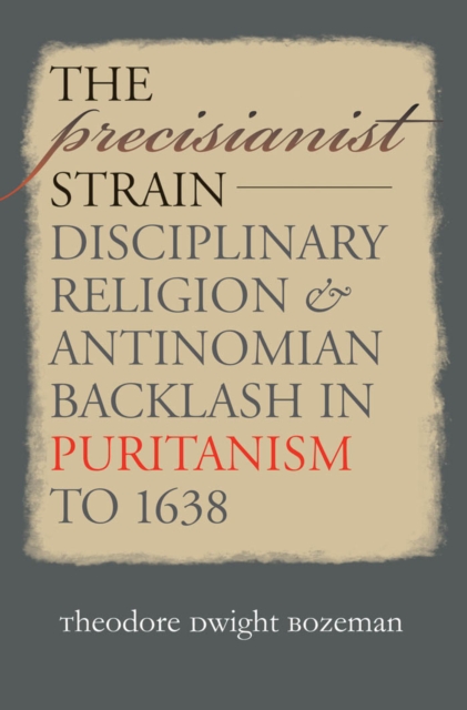 The Precisianist Strain : Disciplinary Religion and Antinomian Backlash in Puritanism to 1638, PDF eBook